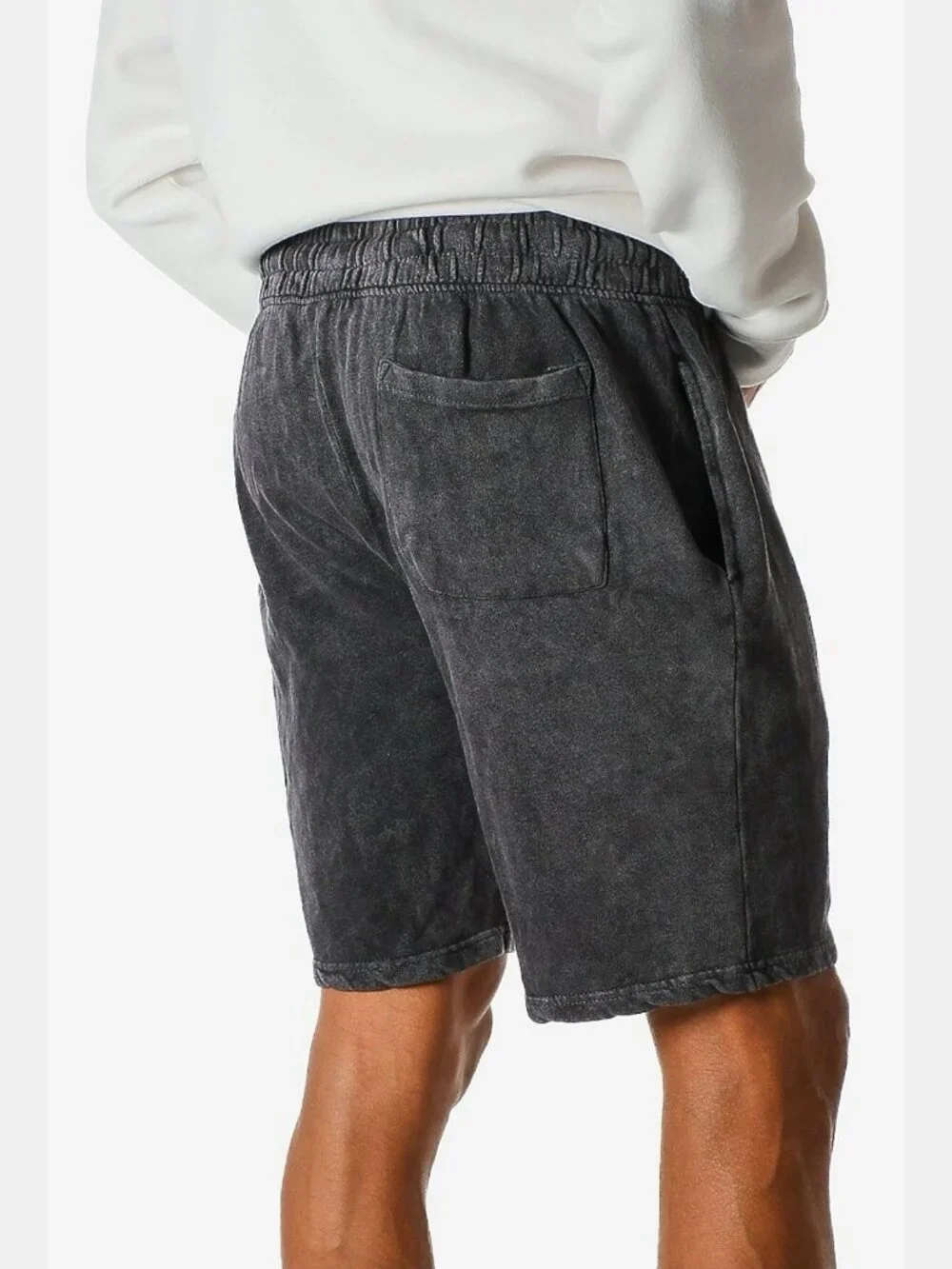 Zuni Sportswear Vintage Mineral Washed Shorts Black Size XS Cotton
